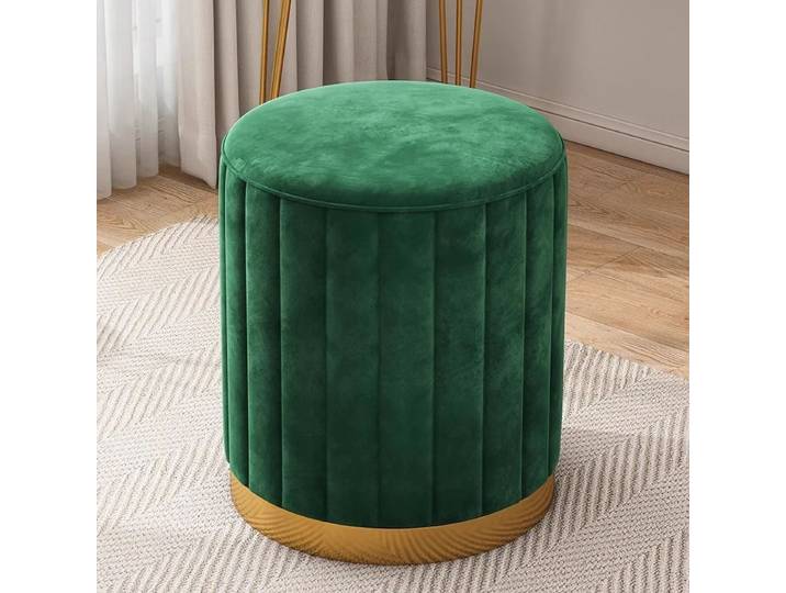 Meubles de chambre à coucher crème vent stockage maquillage tabouret vanité chaise vanité tabouret poufs chaises pouf pour coiffeuse tabourets