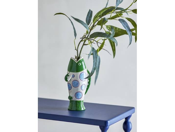 Vase Irving Vert 8 x 22 x 11cm Multicolore