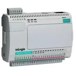 Moxa IOLOGIK E2210 - Universalregler, 12 DIs, 8 DOs, ClickGo, -10 bis 60C Betriebstemperatur, Thermostat