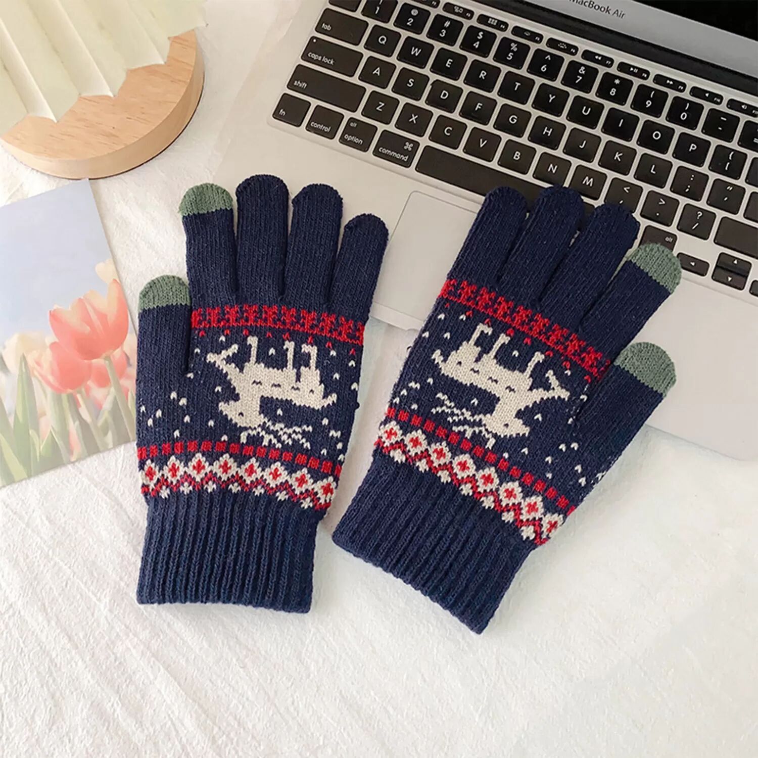 INF Gants d'hiver chauds pour écran tactile