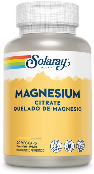 Solaray Magnesium Citrate 90 Capsules