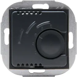 Kopp 290415003 HK07 - Raumtemperaturregler „Wechsler”, 1100W, Farbe: anthrazit