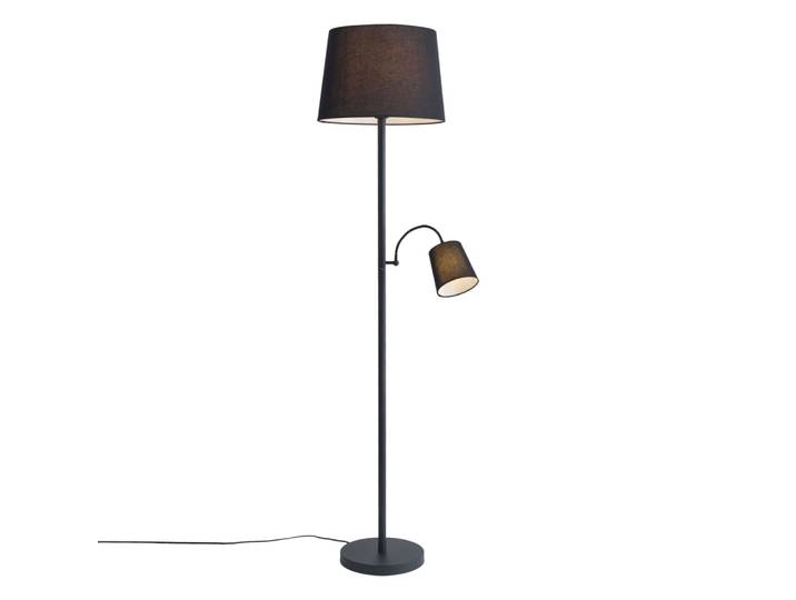 Lampadaire en acier blanc