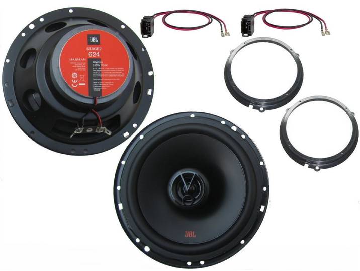 DSX JBL für Mercedes A Klasse W169 Bj 04-12 Lautsprecher Set Tür Vorne 480 Auto-Lautsprecher (80 W)