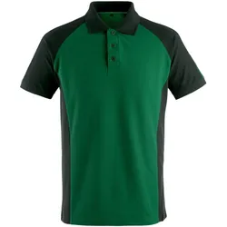 MASCOT Bottrop Polo-Shirt UNIQUE Grün / Schwarz M - 50569-961-0309-M - Grün / Schwarz