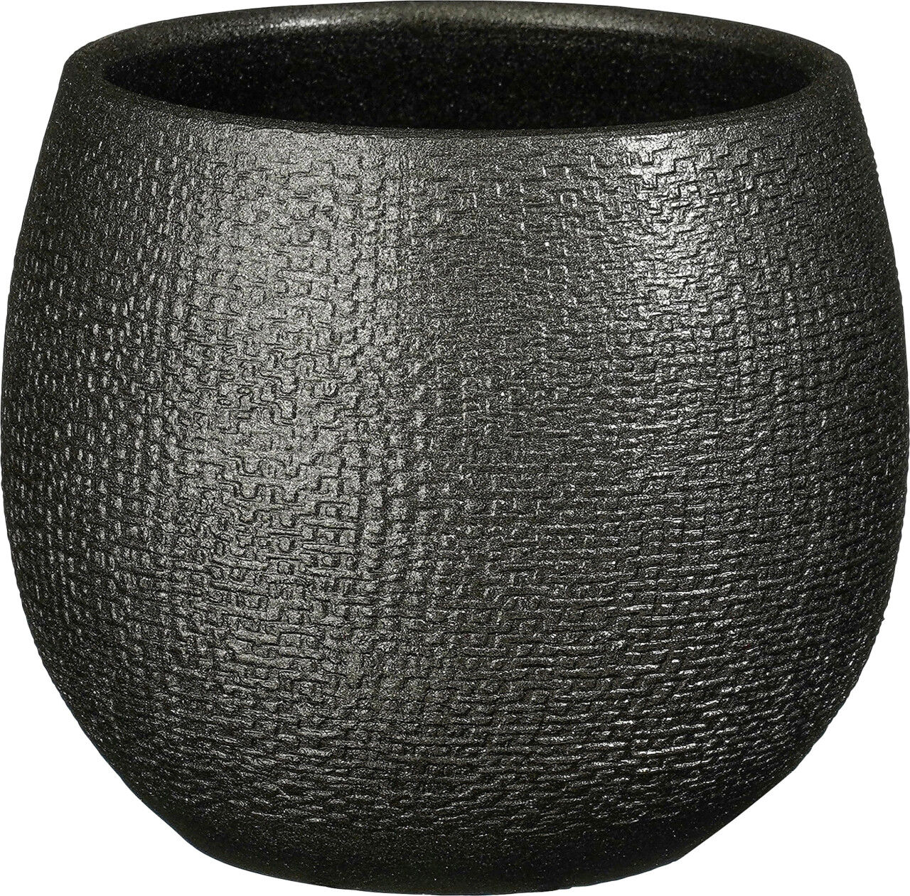 Mica Decorations Topf Porto terracotta 14 x 15 cm metallic