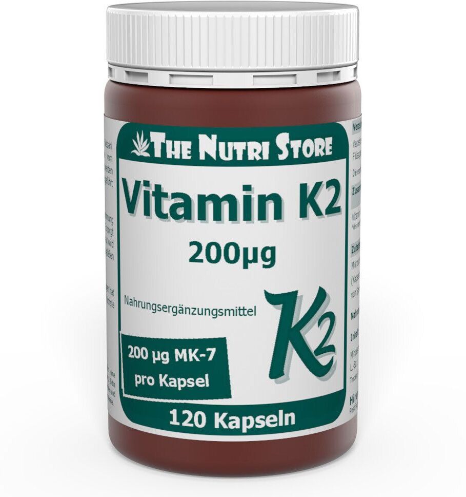 The Nutri Store Vitamin K2 200 µg Kapseln 120 St