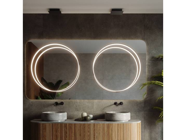 Hängeleuchte Rio SOLLUX LIGHTING, schwarz, für Wohn- / Esszimmer, Aluminium, Modern