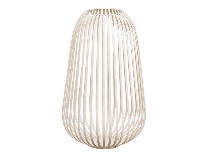 Laterne Stoense Lantern, Beige, Metall, oval, 24.5x40x24.5 cm, Dekoration, Laternen & Windlichter, Laternen