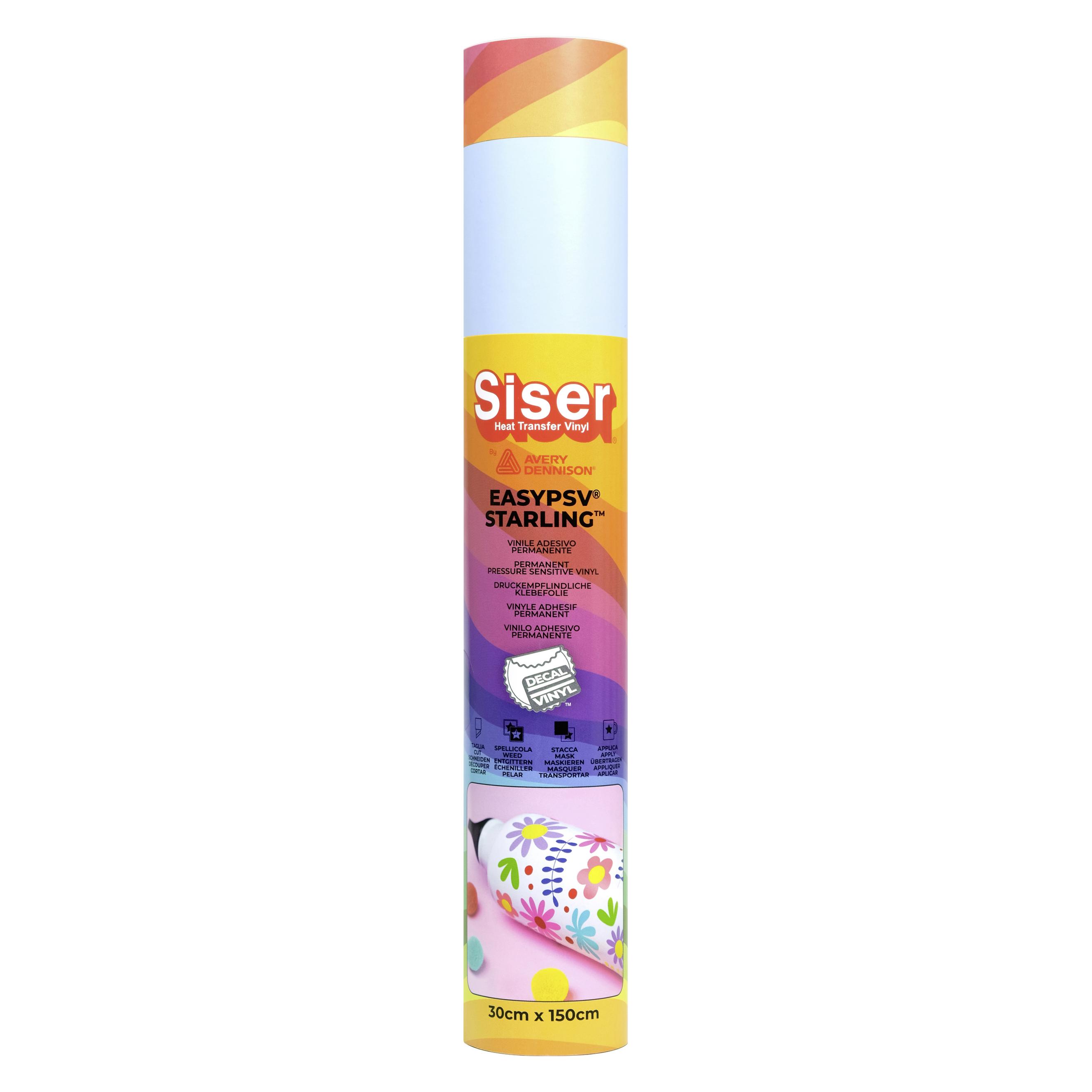 Siser selbstklebende Folie Schnittbreite 30 cm Blau (1FEPSV-SB-3015)