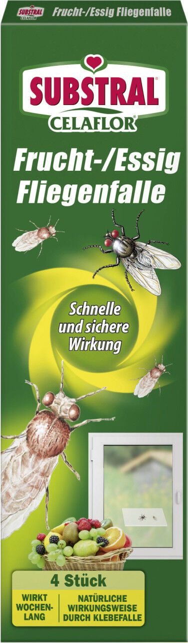 Celaflor Frucht- Essigfliegenfalle 4 Stück