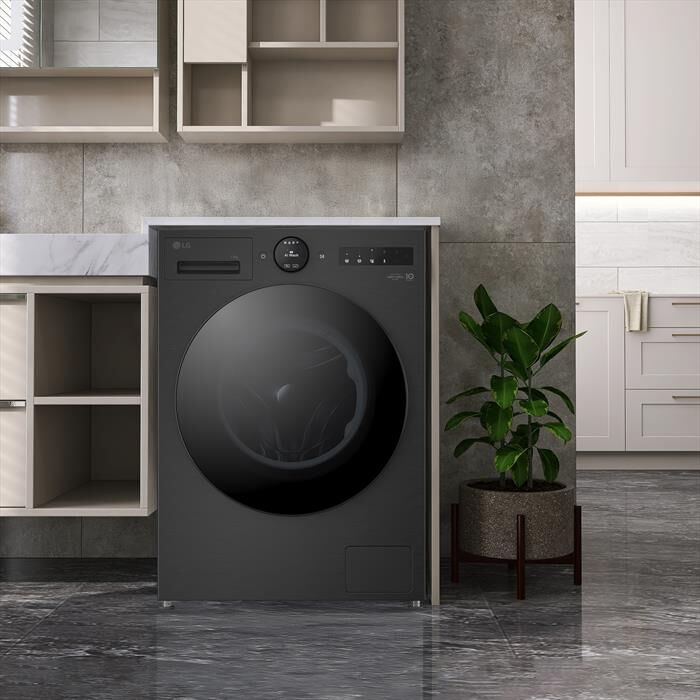 LG Lavatrice Ai Dd F4x7013tbb 13 Kg Classe A-matte Black