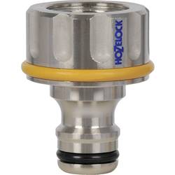 Hozelock 2046P0000 Pro Messing Hahnanschluss Steckkupplung