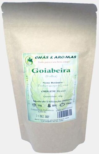 CHAS & AROMAS GOIABEIRA FOLHA 40g