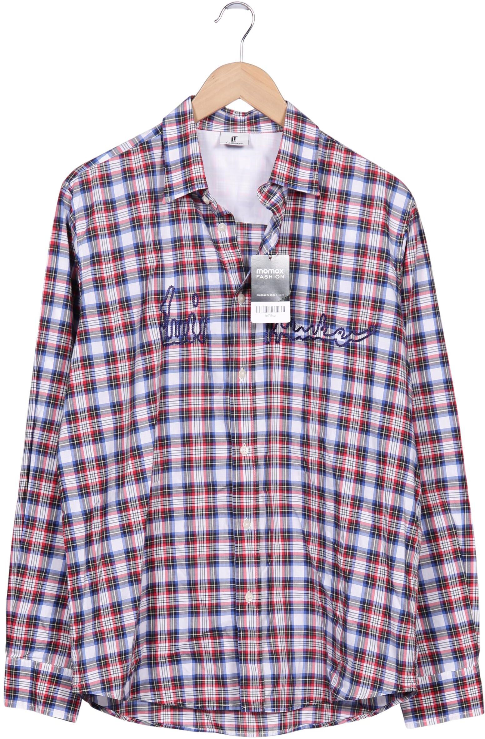 Luis Trenker Herren Hemd, Mehrfarbig, Gr. XL, Baumwolle - Second Hand