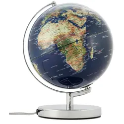 Globus mit Licht Terra Physical No 2 Light