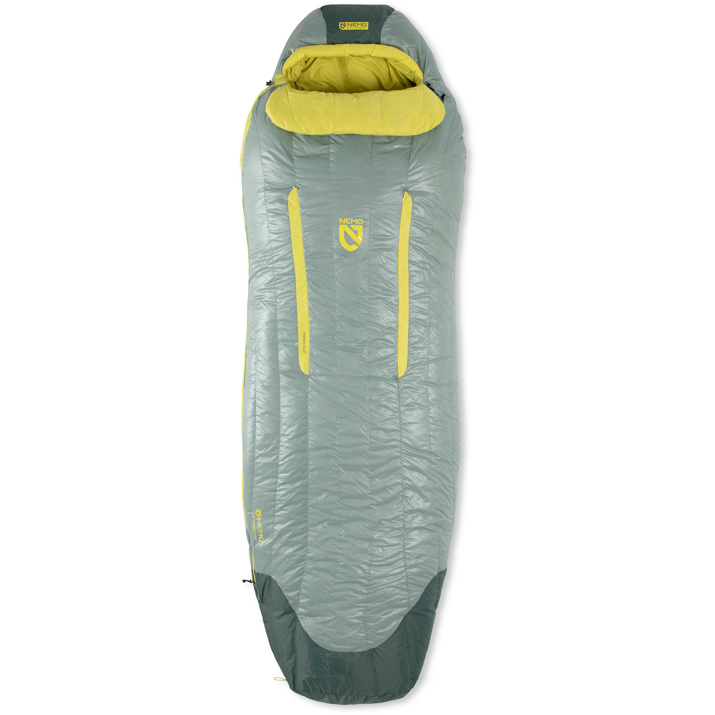 Nemo Equipment Riff 30 Schlafsack Damen Daunenschlafsäcke blau Größe max. 183cm Trekking Wasserabweisend