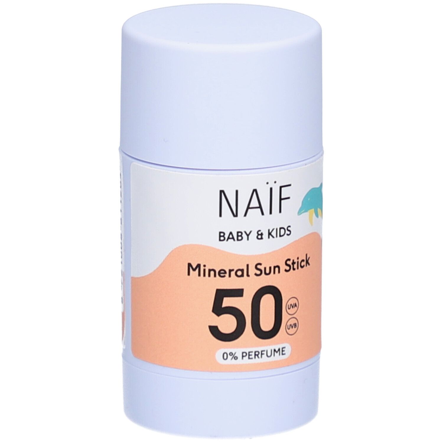 Naif Baby & Kids Minerale Zonnebrand Spf50 Zonder Parfum Stick 36g 36 g Sonnenschutzcreme