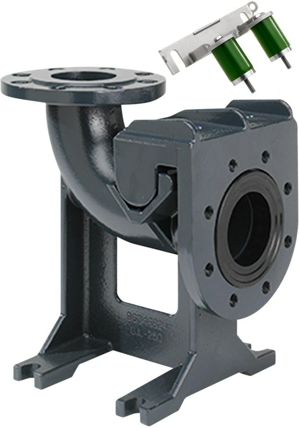 Grundfos Zubehör f.Schmutz-/Abwasserpum. Kupplungsfußkrümmer DN80/DN80 (96090993)