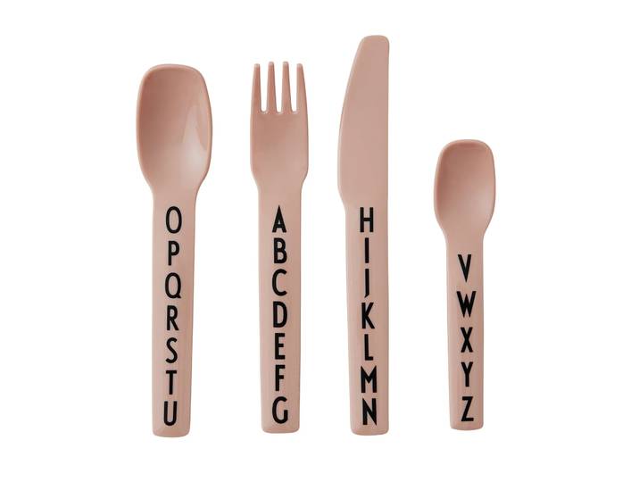 Design Letters Design Letters kinderbestek melamine Nude