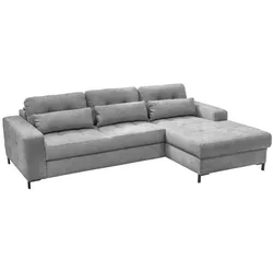 Exxpo by Gala Ecksofa mit Funktion Bonito Stoff Grau Grey