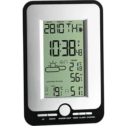 TFA Multy, Wetterstation, Schwarz, Silber
