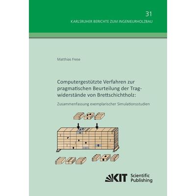 Computergestützte Verfahren zur pragmatischen Beurteilung der Tragwiderstände von Brettschichtholz: Zusammenfassung exemplarischer Simulationsstudien,