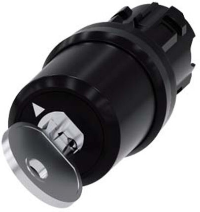 Siemens Interrupteur à clé 3SU1000-5BF21-0AA0 22 mm rond (3SU10005BF210AA0)