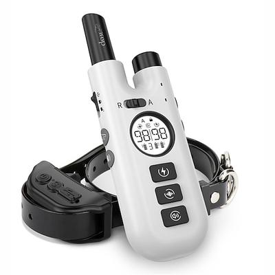 Beliebter Rindenstopper für Haustiere, intelligente Identifikation, Aufladung, wasserdichter Stromschlag, Hundehalsband, Hundetrainingsgerät