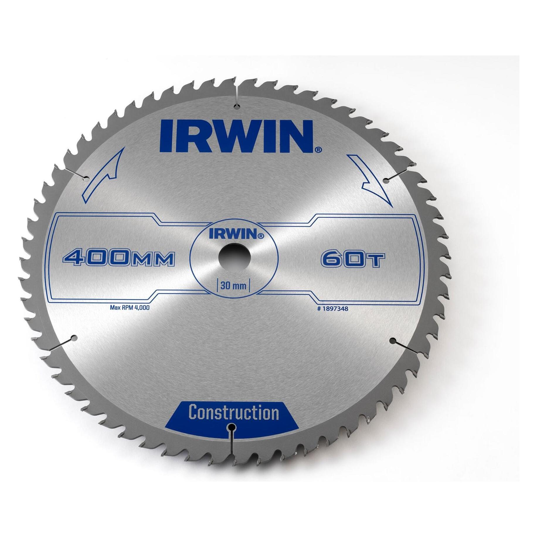 Irwin 1897348 Kreissägeblatt mit ATB Zahn Mahlgrössen (1897348)