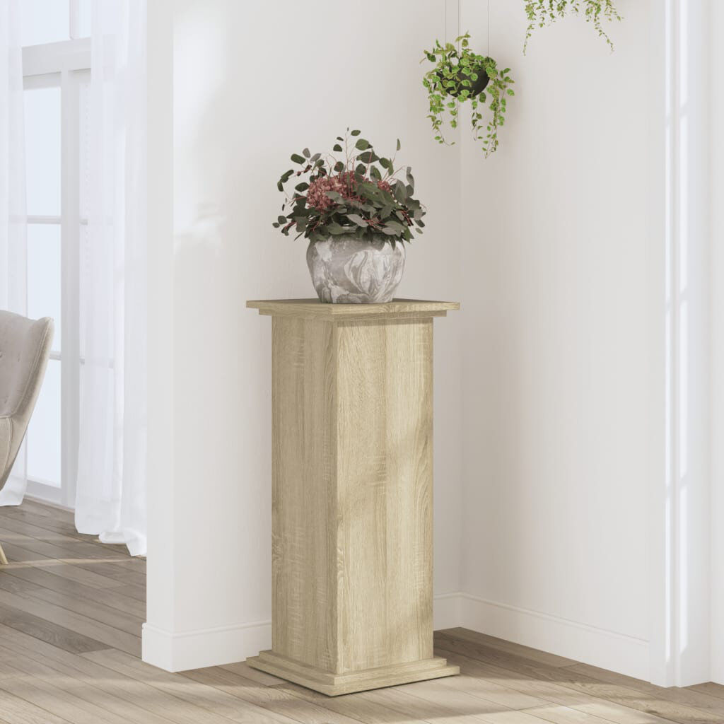 17 Stories Rykin 1 Tier Plant Stand Sonoma/Oak