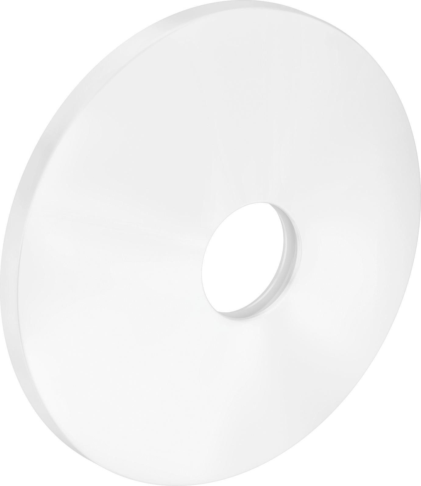 Axor verlengstukrozet, diameter 90 mm, matwit metaal