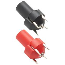 Pomona Electronics 73096-2 Inline 4 mm Sicherheitsbuchse für PCB Rot