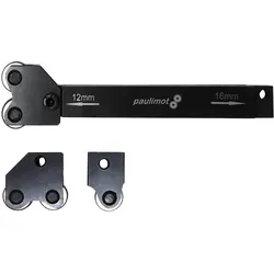 Rändelrad-Set mit 3 auswechselbaren Köpfen 12 und 16 mm