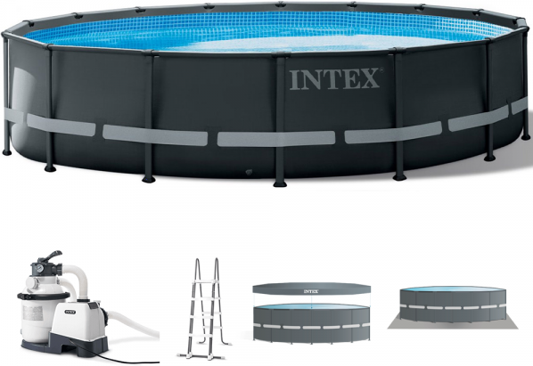 Intex Ultra XTR Frame 26326NP - Ø488x122 cm - Piscina Rotonda