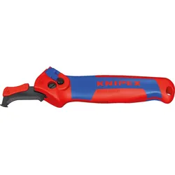 Abmantelungsmesser KNIPEX® mit Gleitschuh und Ratschenfunktion