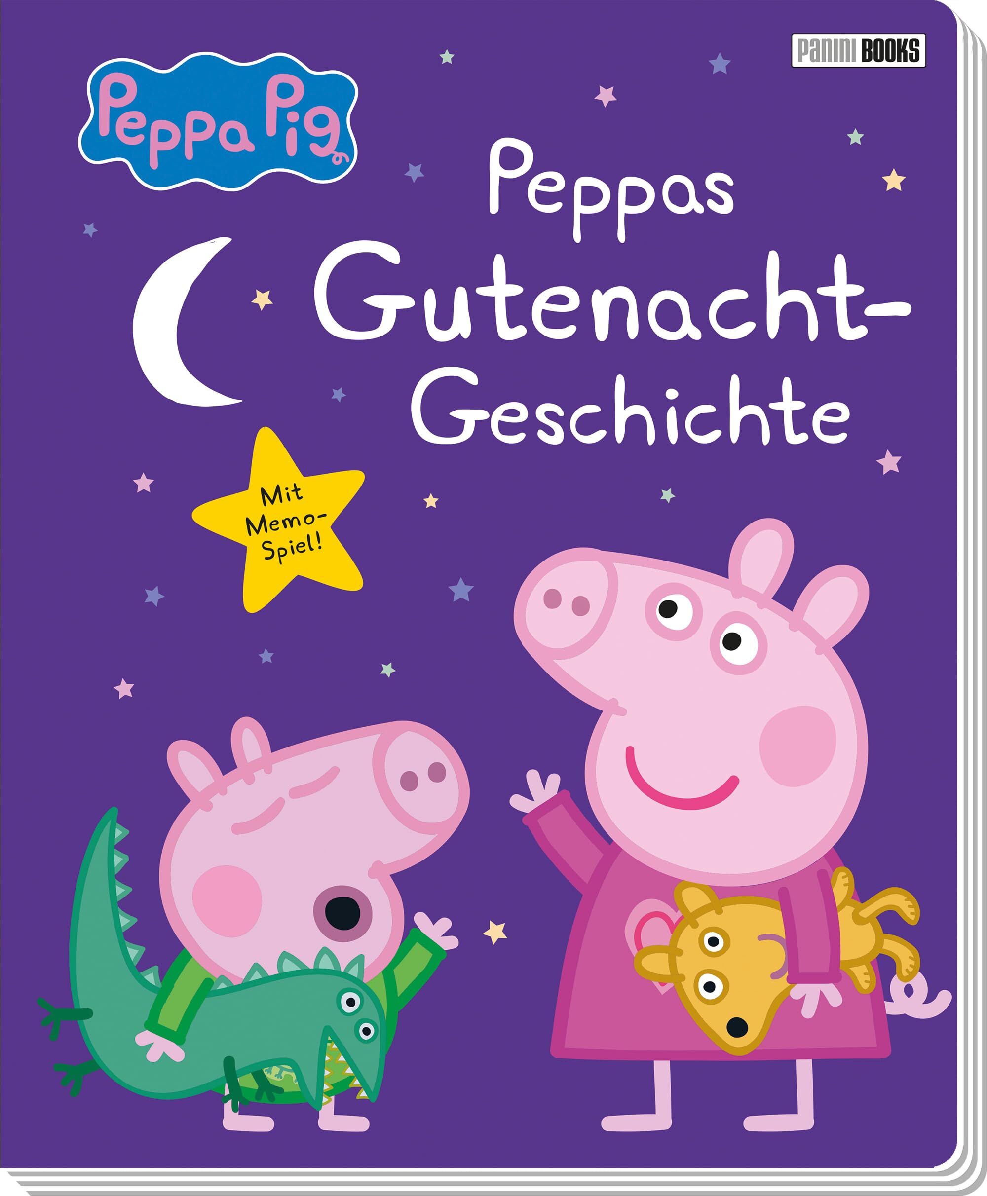 Claudia Weber - Peppa Pig: Peppas Gutenachtgeschichte: Pappbilderbuch mit Memo-Spiel! - Preis vom 02.10.2026 23:42:20 h