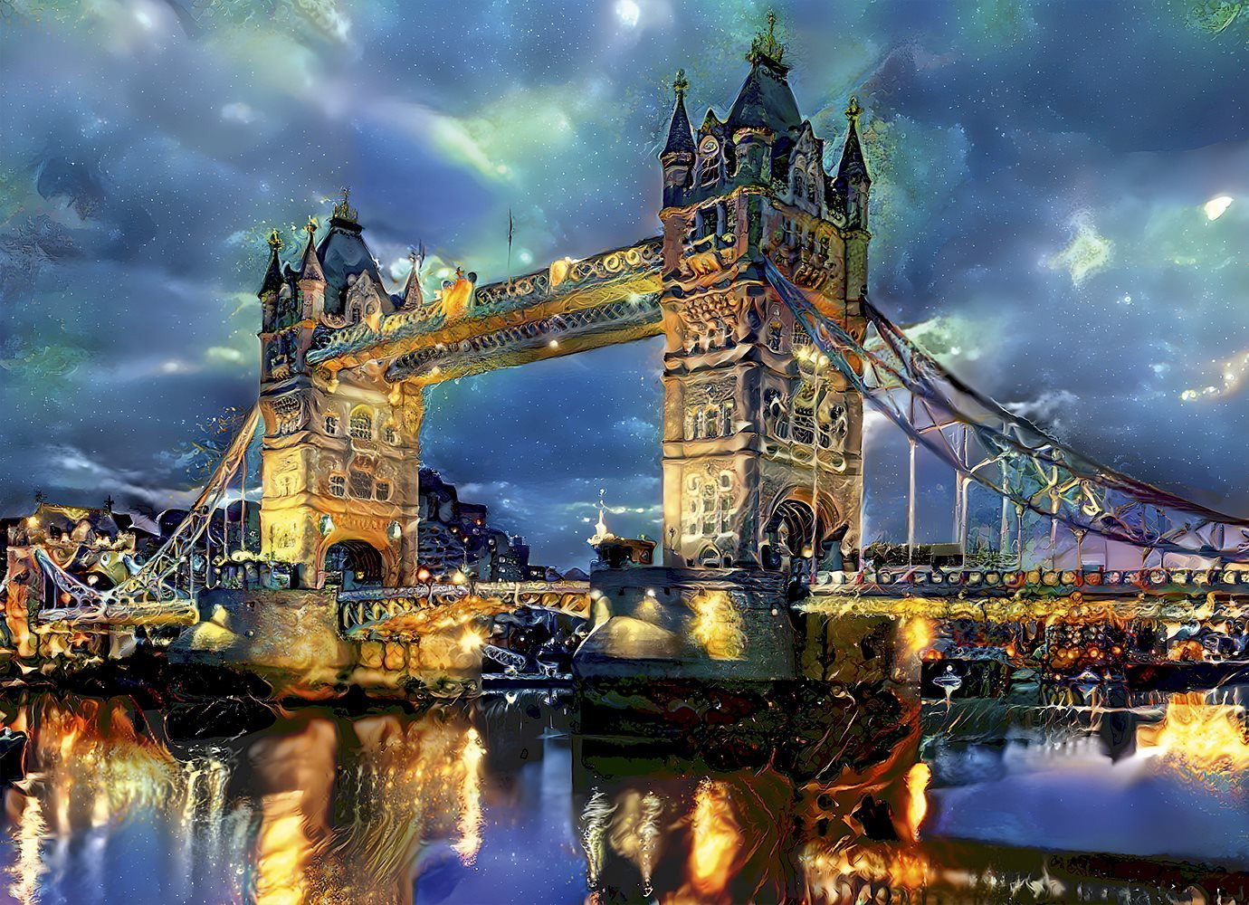 Bluebird Puzzel Tower Bridge Londen 1000 stukjes