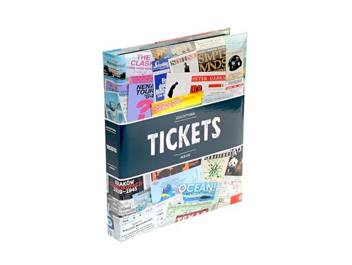 Album für 156 Eintrittskarten und Tickets