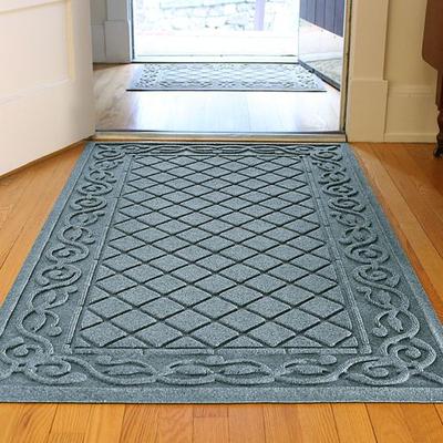 Bungalow Dba Matterly Tristan Estates Doormat 60 x 36, 60 x 36, Slate Blue