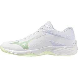 Mizuno Lightning Star Volleyballschuhe Kinder 85 - white/aqua gray/ambrosia 32.5