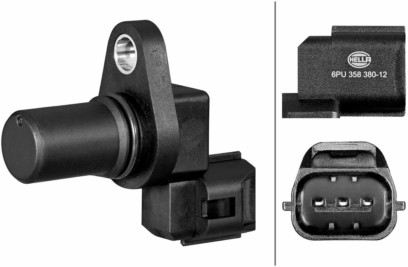 Hella Sensor, Geschwindigkeit/drehzahl 6pu358380121 Im Getriebegehäuse Für Hyundai