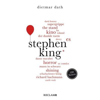 Stephen King. 100 Seiten, Taschenbuch von Dietmar Dath, Reclam, Philipp