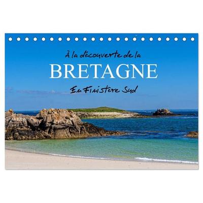 À la découverte de la Bretagne - En Finistère Sud (Calendrier de bureau 2027 DIN A5 vertical), CALVENDO calendrier mensuel