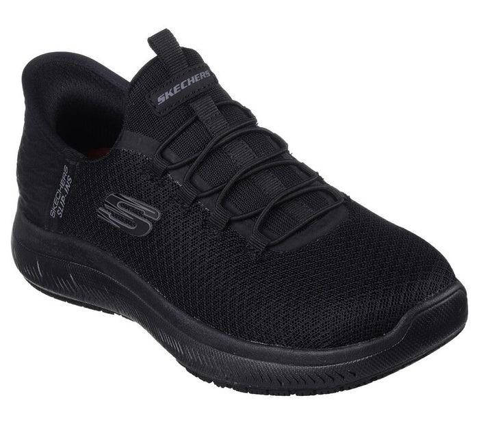 108144EC/BBK SUMMITS SR-ENSLEE Damen Rutschfeste Trainer Schwarz