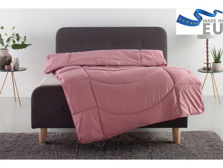 Microfaserbettdecke GOODPRODUCT Microlux, Bettdecke 135x200 cm und Übergrössen bis 240x220cm , rosa, B:240cm L:220cm, Bezug: 100% Polyester. Obermaterial: 100% Polyester. Füllung: 100% Polyester, Bettdecken, Microfaserbettdecke, fest versteppter Bezug - keine Bettwäsche nötig, Sommer, Winter