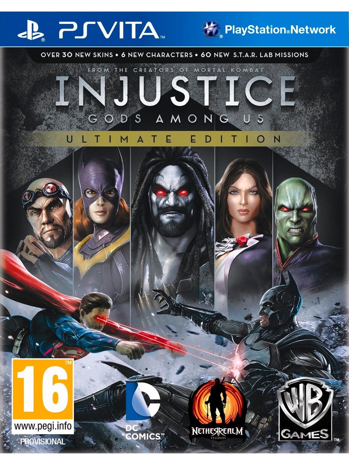 Injustice: Gods Among Us - Ultimate Edition - Sony PlayStation Vita - Fighting - PEGI 16