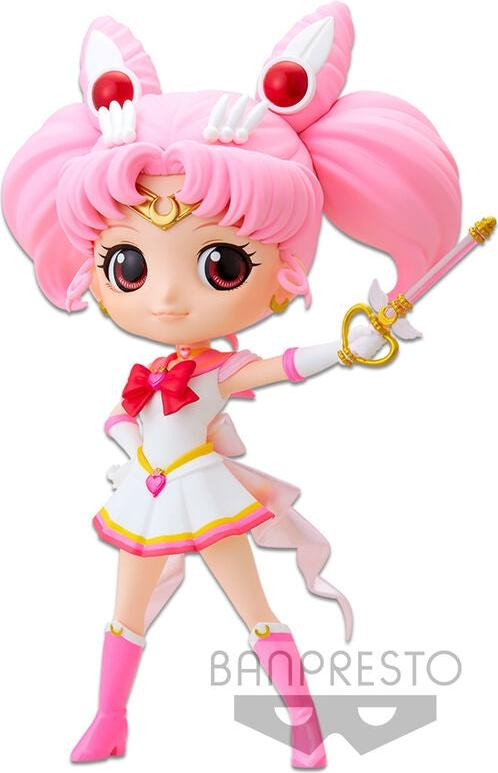 Banpresto Sailor Moon Eternal Chibi Moon Q Posket figuur, 14 cm