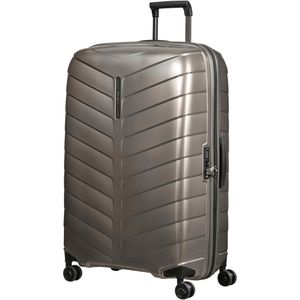 Samsonite Koffer Attrix Spinner, grau, Hartschale, 4 Rollen, 120 Liter, 55 x 81 x 32cm