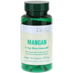 Mangan 5 mg Bios Kapseln 100 St